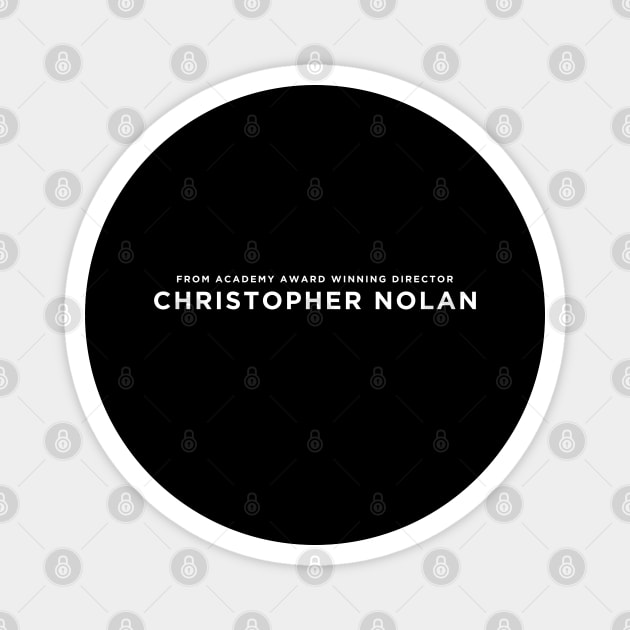 Academy Award Winner Christopher Nolan Magnet by RaphEmpire